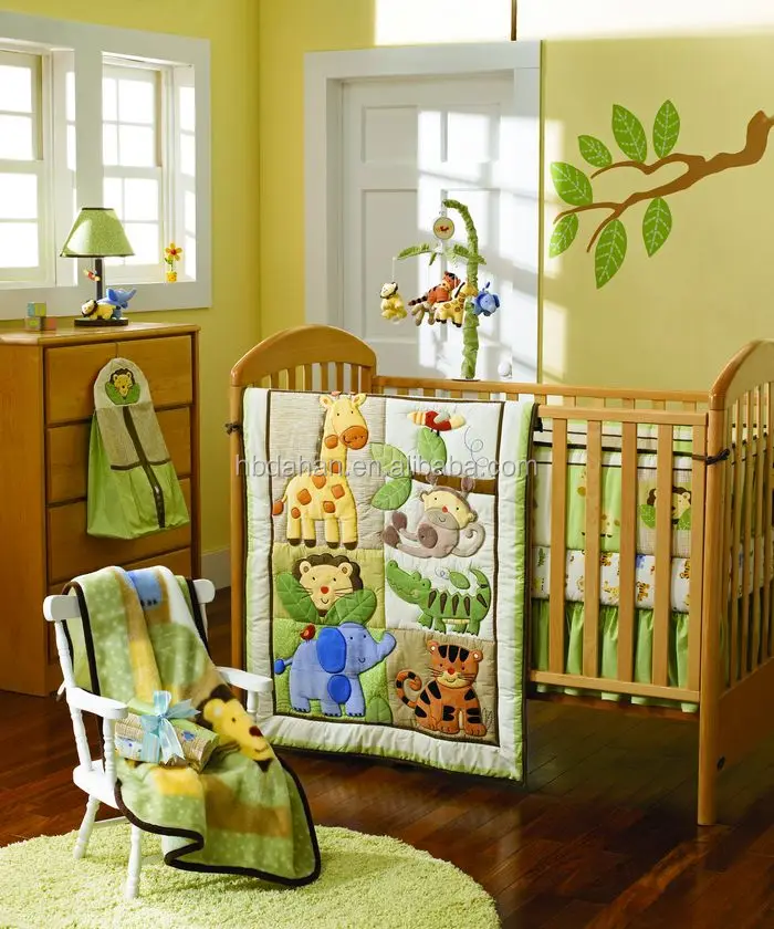 Embroidery Baby Boys Dinosaur Crib Bedding Set From Professional Manufacturer Buy Dinosaur Bedding Sets Boys Dinosaur Bedding Set Bedding