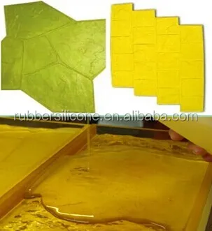 
Liquid urethane Rubber to Make Mold for Stamped Concrete Molds 