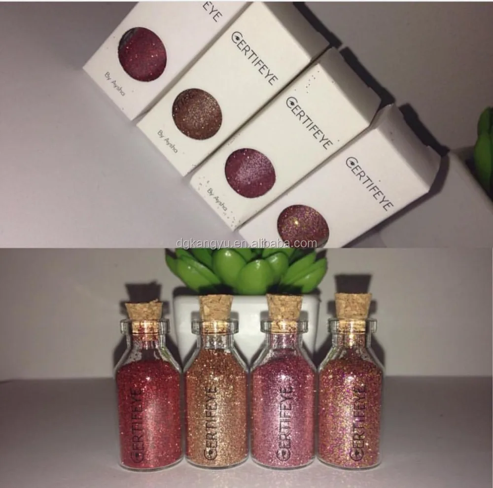 
2017 new product cosmetic grade eye shadow glitter 
