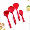 Kitchen Use Non Stick Food Grade Silicone Solid Color Cookware Set