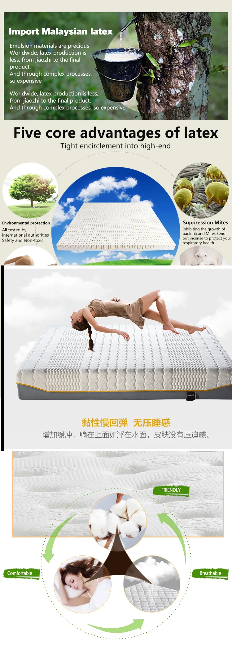 Chinese Health Care High Density Foam Deep Sleep Comfort Rest Baby