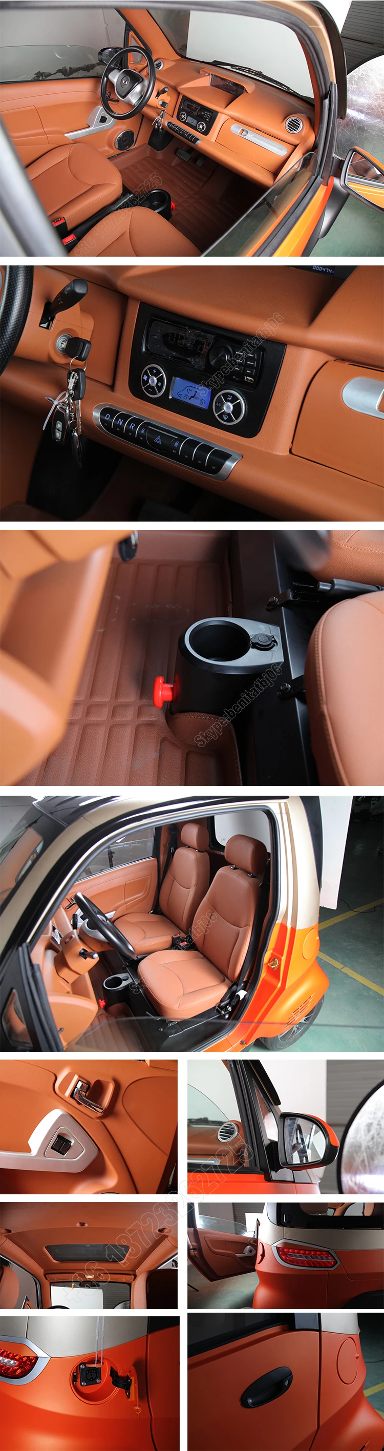 2018 new smart Chinese mini electric automobile