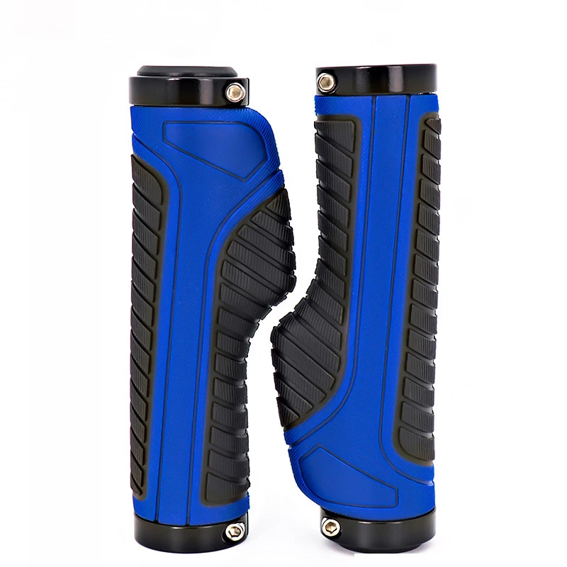 

Silicone Bike Grips Shockproof Grips For Bike Mountain Bike Handlebar Grips, Black,red,green,grey