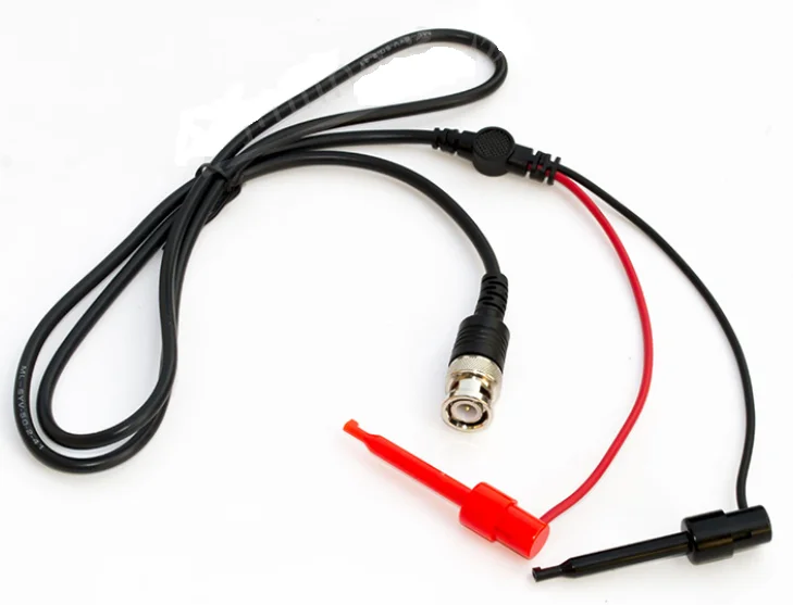 BNC Male Plug Q9 to Dual Plug Connector Hook Clip Test Probe Cable Lead_c yt 