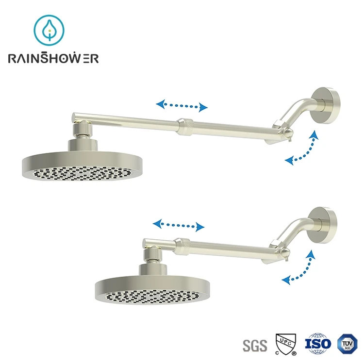 Extend Flexible Adjustable Brass Shower Arm Buy Brass Shower Arm