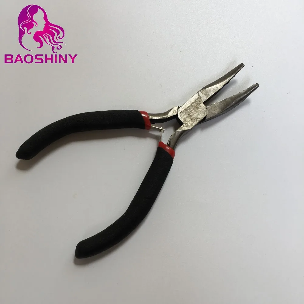 

stainless steel hair extension pliers hair clam and hook kits hair extension plier