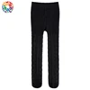 Wholesale Kids Fall Warm Hot Legging Solid Color Knitted Cotton Ballet Baby Tights