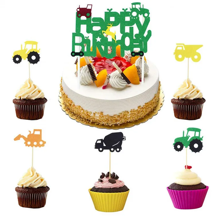 Tracteur Agricole A Theme John Deere Decorations De Fete Tracteur Vert Fournitures De Fete Cadeaux Pour Filles Et Garcons Buy Fournitures De Fete D Anniversaire Decoration De Fete D Anniversaire De Camion Fete D Anniversaire De Pompier Pompier Product On