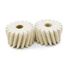 High density industrial oil absorbing helical felt gear wool felt pinion