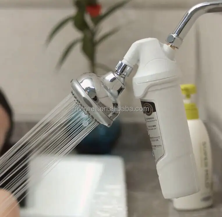 
Universal Shower Filter and 3 Setting Shower Head, chrome finished 