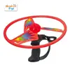 Pull String Helicopter Toys Sky Spin Aerial Disc Launcher