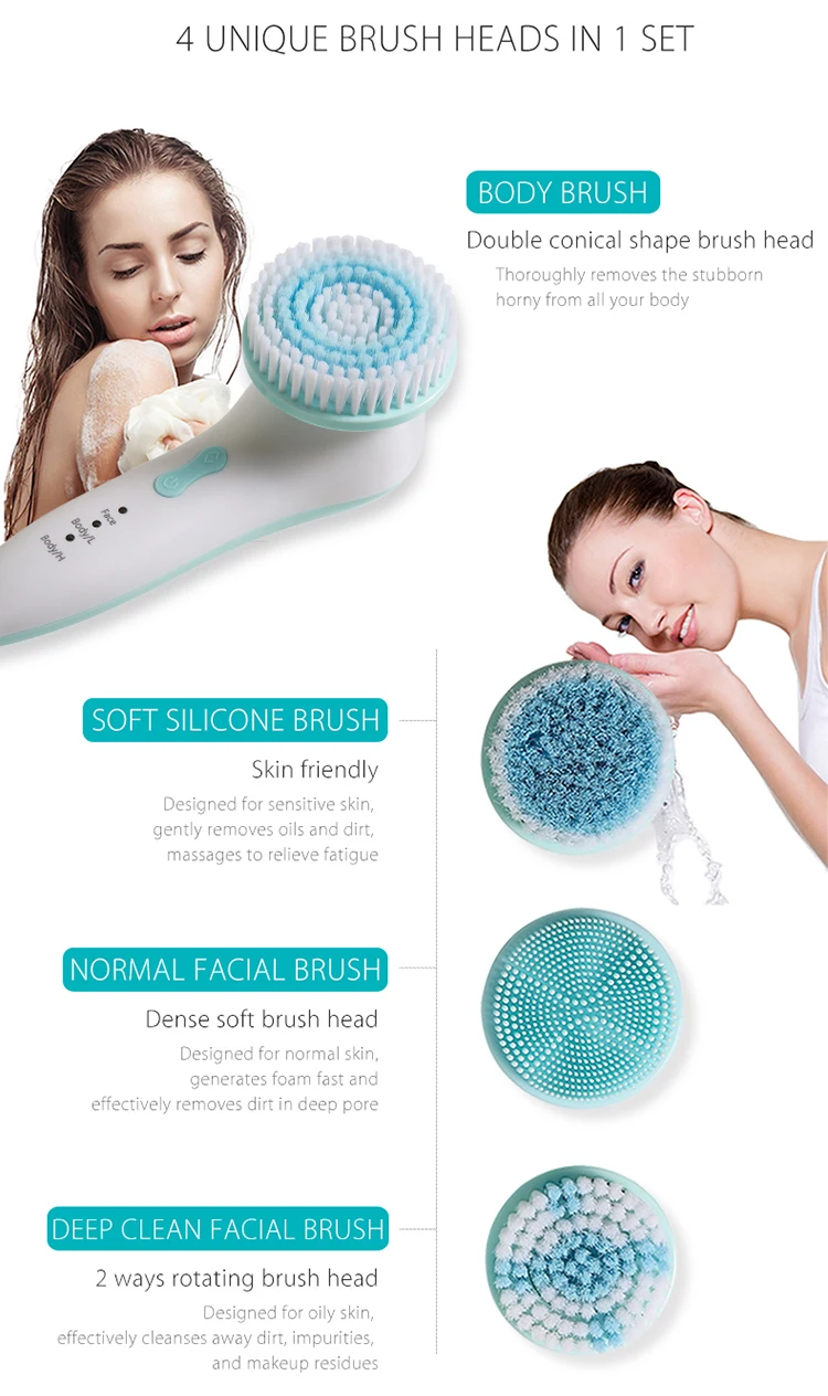 Spin Spa Body Electric Body Brush Spa Brush For Shower Buy Spin Spa