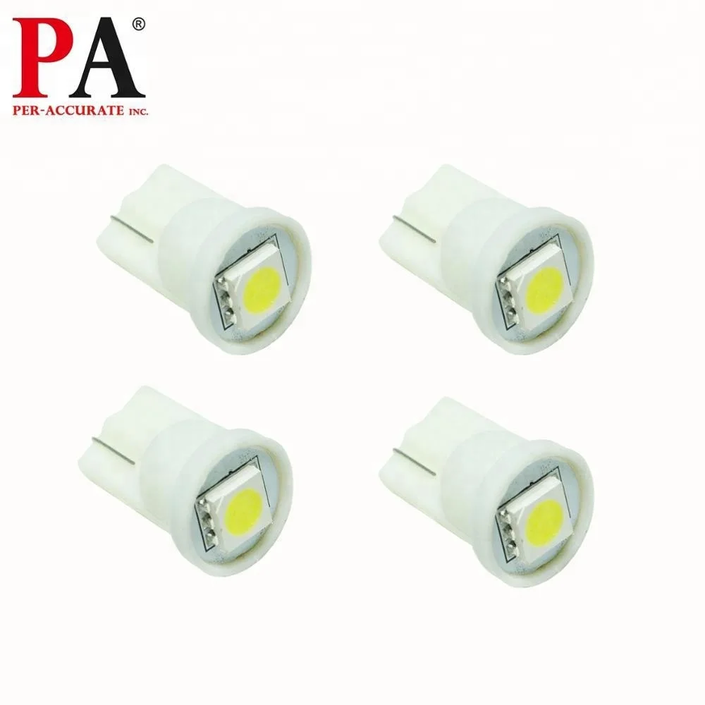 

PA Pinball LED Bulb for Game Machine Parts 1SMD 168 194 W5W #555 T10 6.3V AC/DC High Brightness Colorful Light