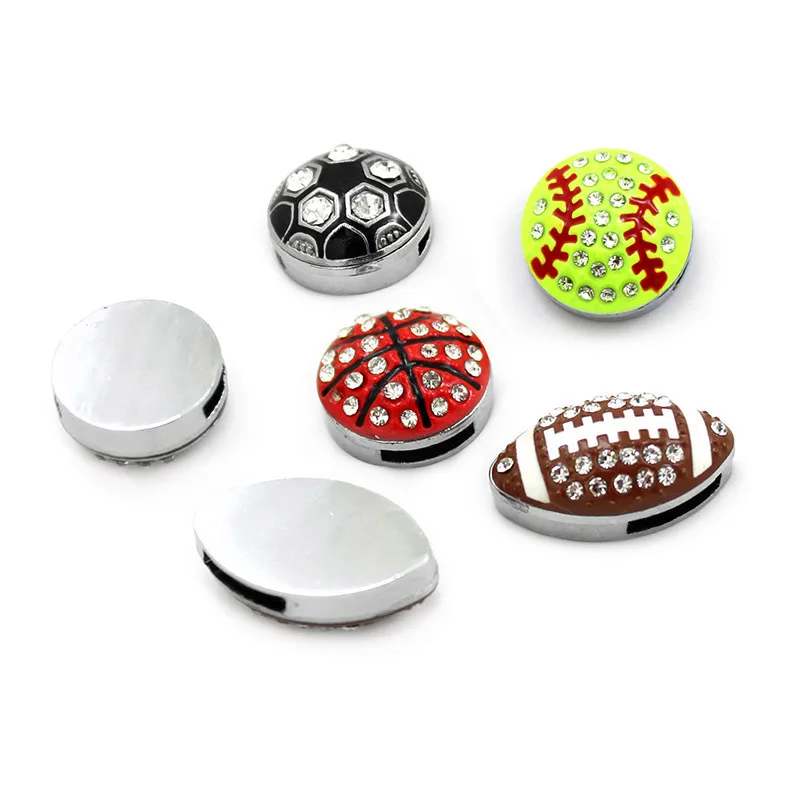 Wholesale Mixed Ball Slide Charms For 8mm Bracelet Diy Jewelry Making,Customized Personalized
