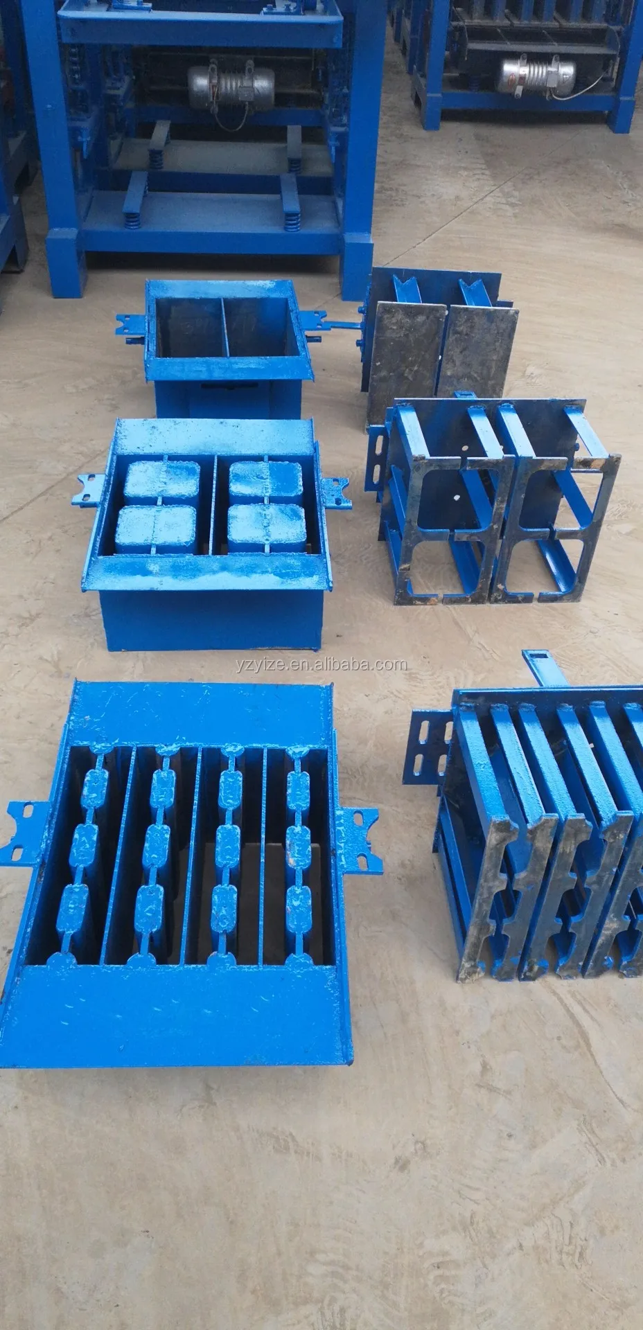 Mobile Small Manual Cement Brick Interlocking Tanzania Concrete Block