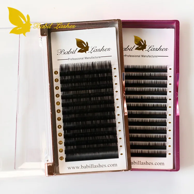 

Babillashes Supplies Different Styles Lovely Eyelash Packaging Box, Black