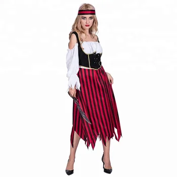 Hot Sale Halloween Fancy Dress Sexy Pirate Cosplay Costume For Adult Women Lady Girls Buy Pirate Costume Women Pirate Costume Adult Halloween Costume Women Product On Alibaba Com