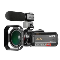 

4K Camcorder 12X Optical Zoom Video Camera Ultra HD 3.1 Inch IPS Touch Screen Wifi Camera AC5