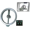 Marine Ship Boat Rectangular Window with CVS Clear View Screen