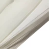 Polyester and Linen material Very Pretty Ivory and Brown yarn dyed Curtain Voile Fabric