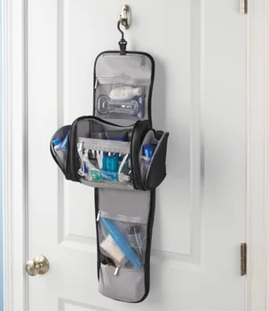 folding hanging toiletry bag