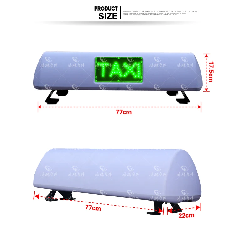 New Item Car Topper Light Led Taxi Roof Sign Buy Led Taxi Roof Sign