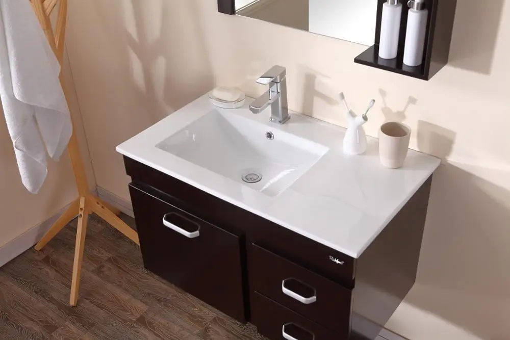 Malaysia Hot Selling Bathroom Vanities Waterproof Mdf Basin