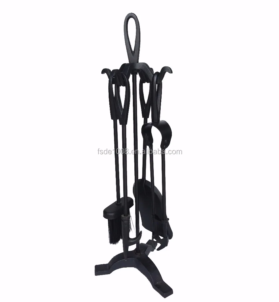 Cast Iron Wrought Iron Fireplace Tool Sets View Fireplace