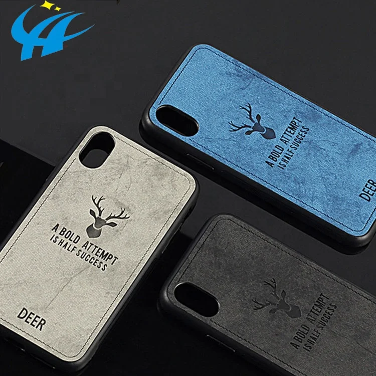 

New protective case Ultra-thin anti-fall tide brand for iPhone x xs xsmax xr 8plus 8 7 7plus 6s 6splus Cloth soft cover