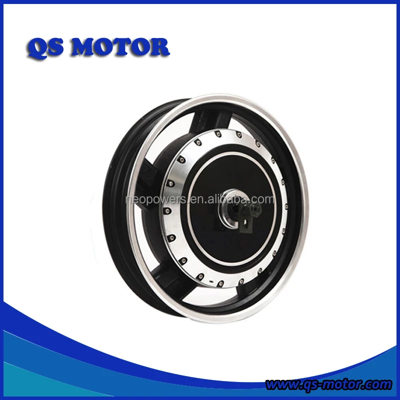 

QS Motor 17 inch 273 8000w 72v - 144v Electric Motorcycle Wheel Hub Motor(50H) V3 Type, Black