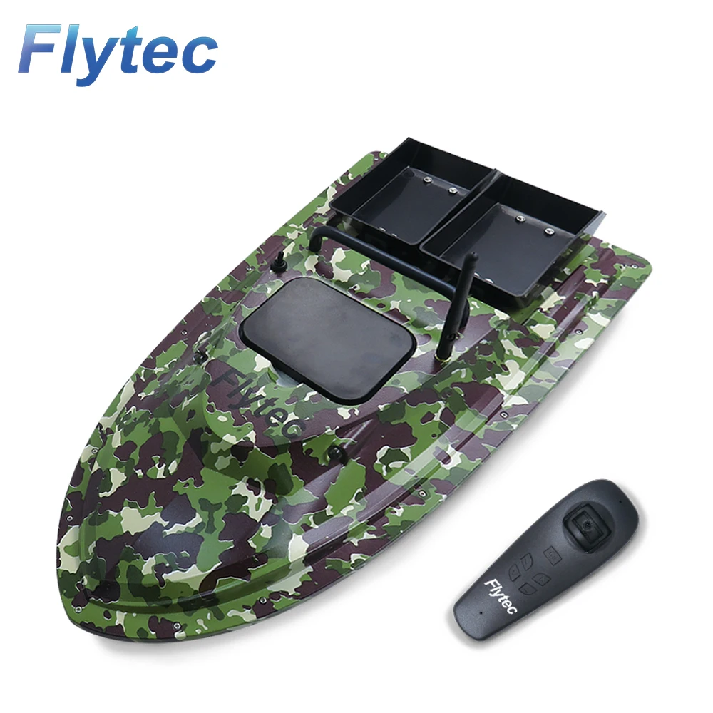 Upgraded 2011-5 Bait Boat ,Flytec V007 2.4Ghz RC Fishing Bait Boat In Fixed-Speed Sailing For Fish Finder