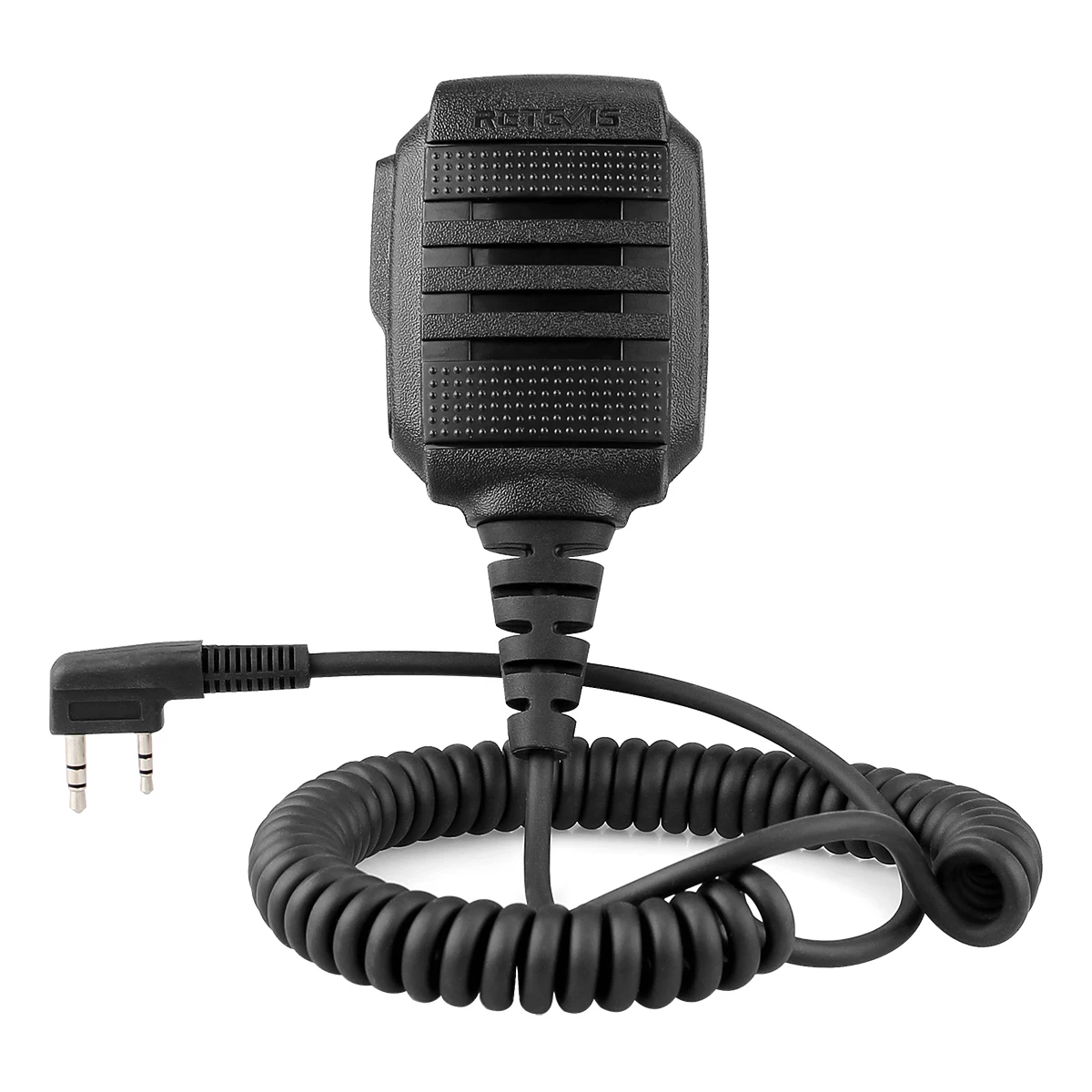 

Retevis IP54 Waterproof Speaker Microphone 2 PIN Mic for Retevis RT27 RT21 H777/Kenwood KPG27D TK-208/BAOFENG UV5R/POFUNG/TYT, Black