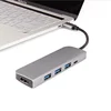 USB Type C 3.0 HUB to Multiport Dock 4K HDMI USB 3.0 2.0 60W PD Port 5 in1 USB C HUB