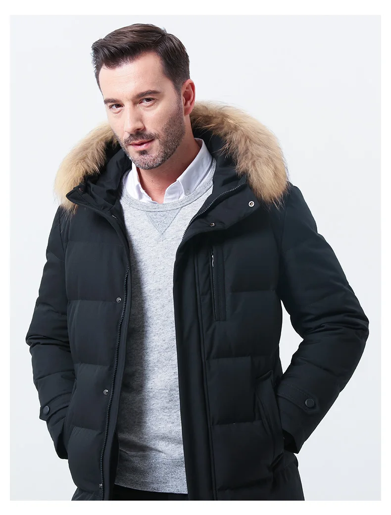 Light Weight Black Urban Fashion Men New Style Cheap Keep Warm Male ...