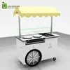 Good quality mobile food carts for sale,crepe cart,hot dog cart