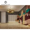Custom contemporary Style luxury marble floor tiles villa architectural home 3D interior design services