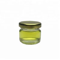 

Food grade empty mini 25ml honey jar glass jam jar