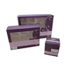 Purple color printing 12 cupcake box use for 45mm min cupcake