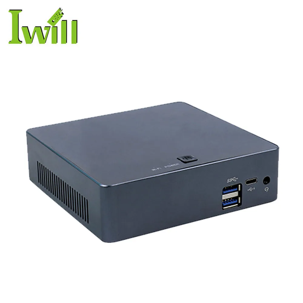 

Iwill Newest 8th Generation Mini PC Kaby Lake R 14nm CPU Intel Core i7 8550U 4 cores 8 threads Win10 OS Desktop Computer