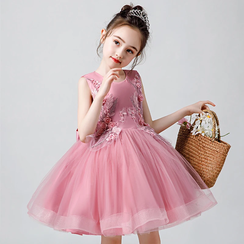 

Princess Skirt Girl Summer Party Dress Wholesale princess dress kids