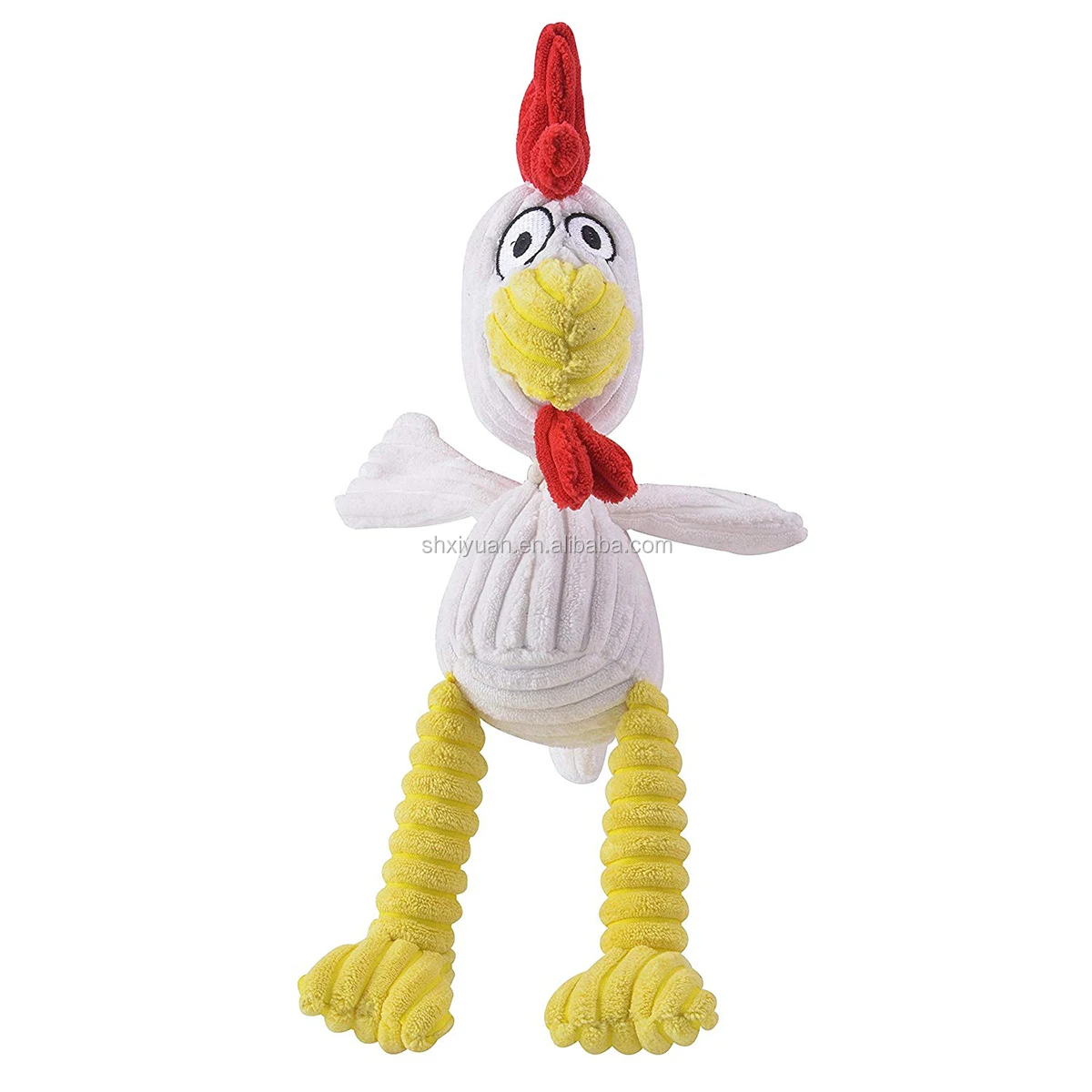 chicken squeaky dog toy
