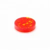 Luster just like australia opals Double flat round red fire hybrid synthetic opal stone, a wide selection of colours and designs