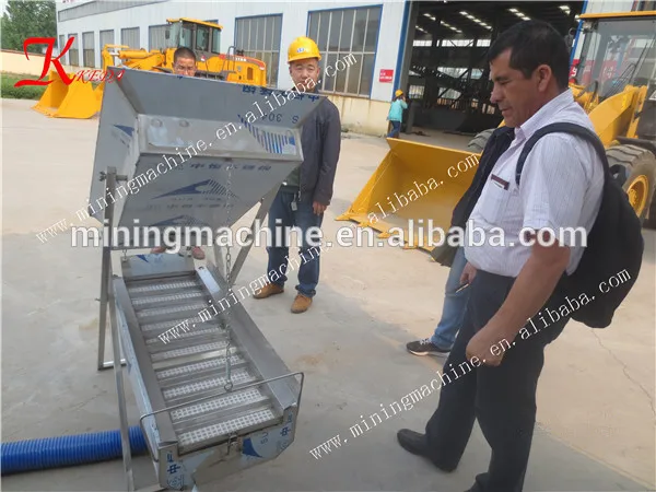 Dry Washer for Arid Region Gold Mining