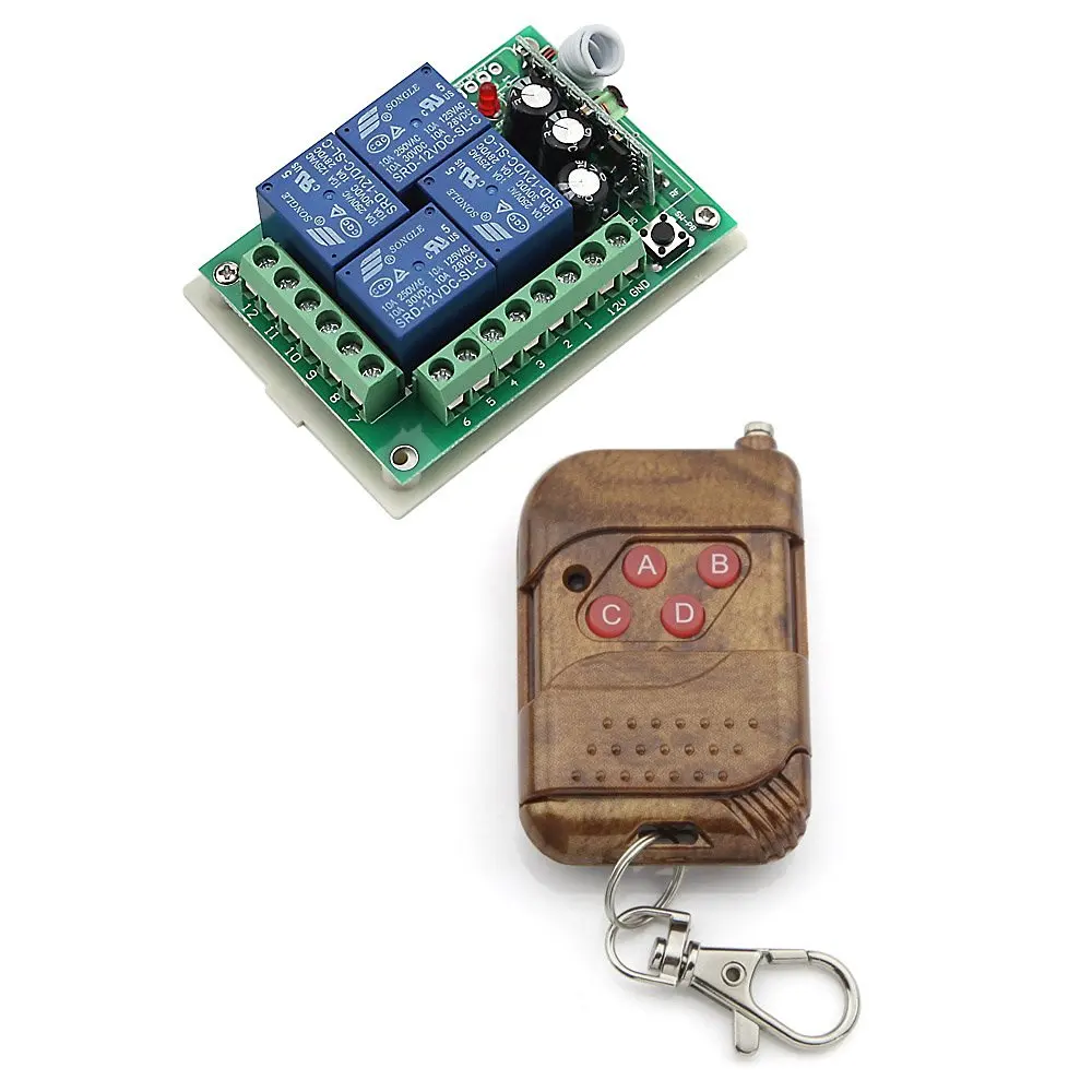 Momentary switch garage door opener