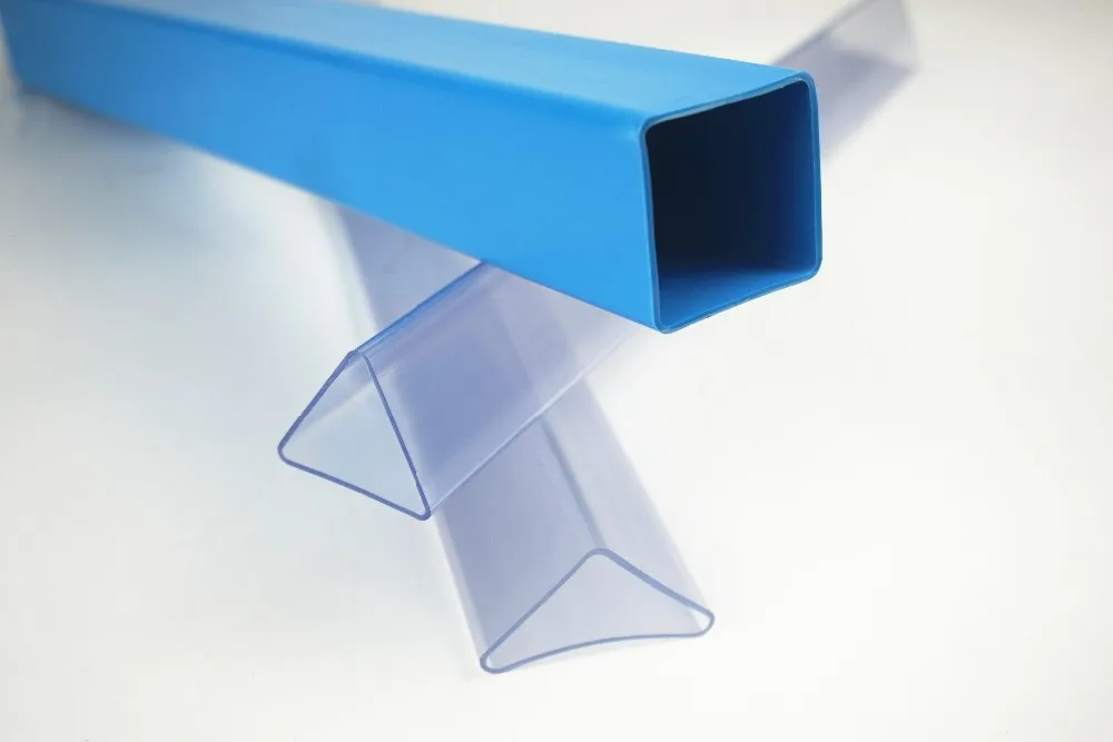 Pvc Plastic Pipe Tube Fittings Shelf Prop Colorful Rectangular Tube