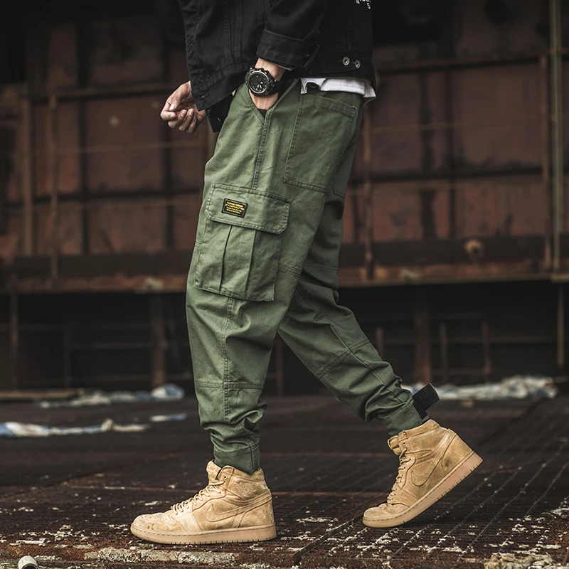 

Muliti Pockets Cheap Tactical Cargo Pants for Men Casual Dressing, Black