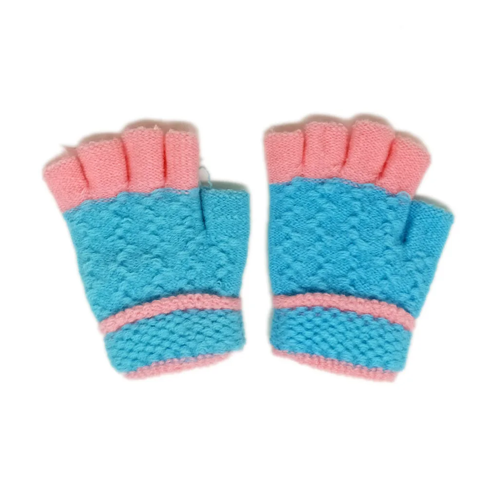 colorful fingerless gloves