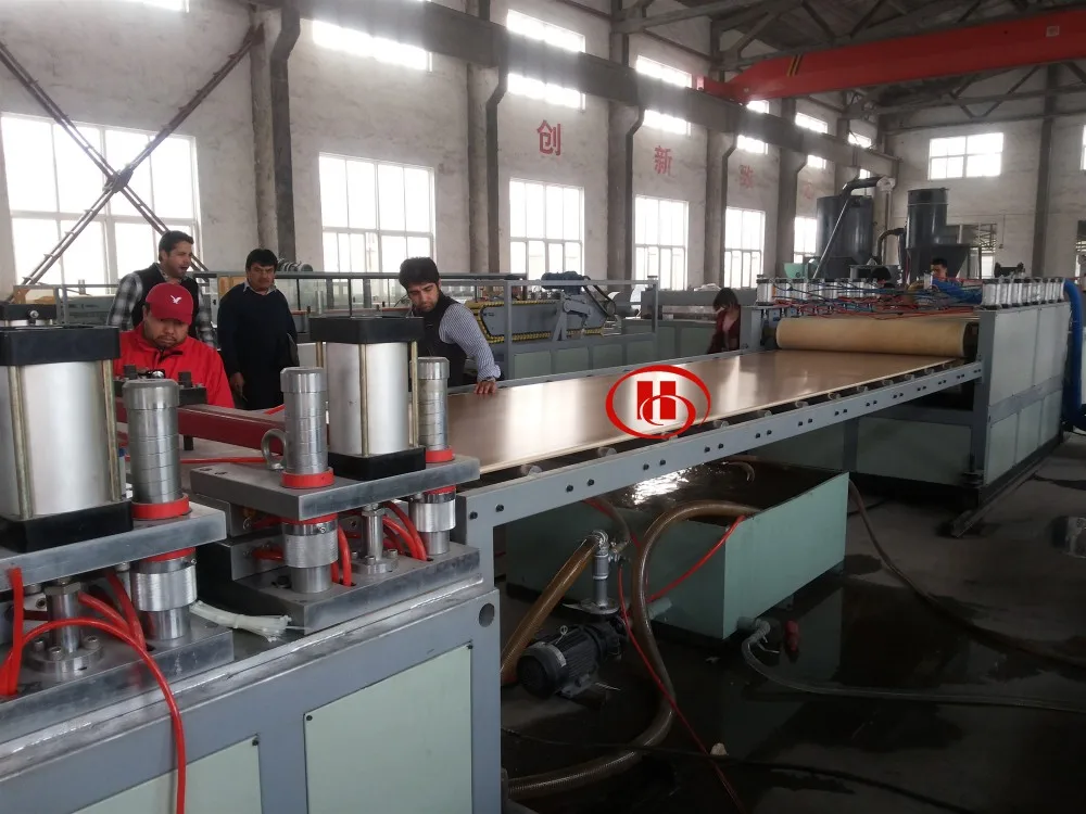 Pvc Foam Board Making Machine Wpc Foam Furniture Board Extrusion Line