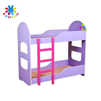 Kids Double Bed Sets Safety With Stairs Kindergarten Wood Children