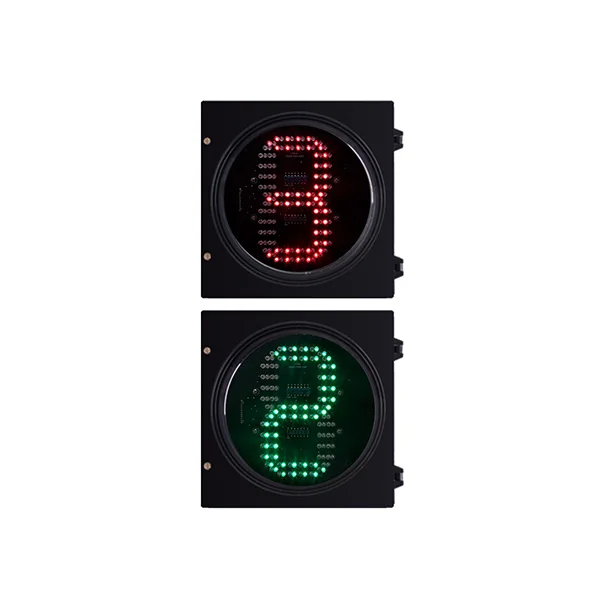  200mm LED Traffic Light 1 Red + Countdown+1